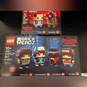 LEGO BrickHeadz Stranger Things Sets BOTH INCLUDED